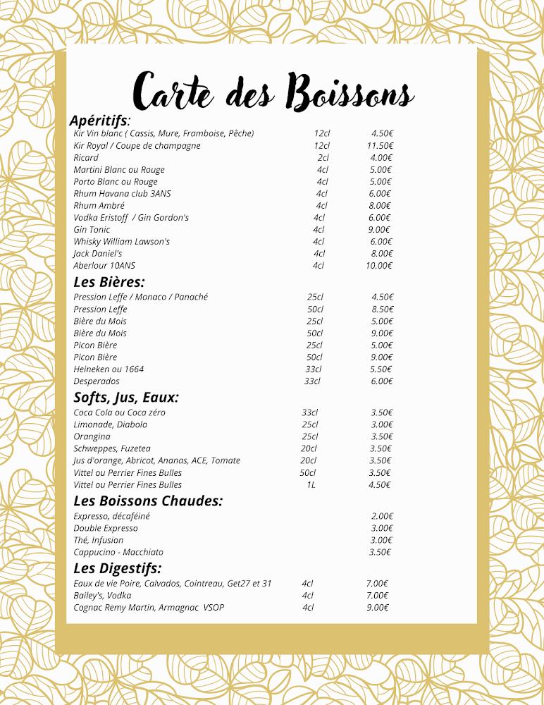 Restaurant le potager de Kristine - Menu Image 3